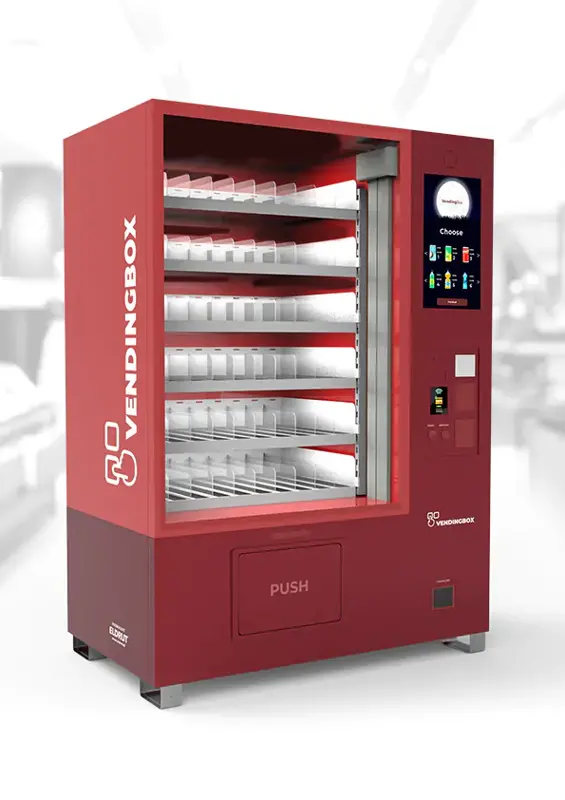 Automat na nápoje alebo občerstvenie Automat na nápoje alebo občerstvenie
