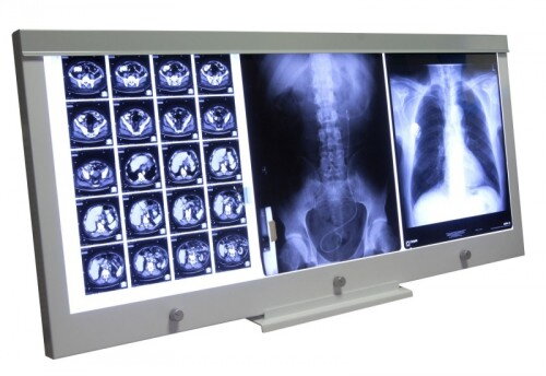 Negatoskop LED NGP-31 SLIM, 3 panelový nástenný