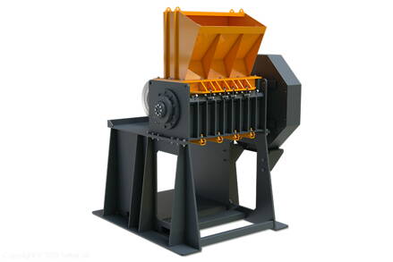 Priemyselný jednohriadeľový drvič MFS