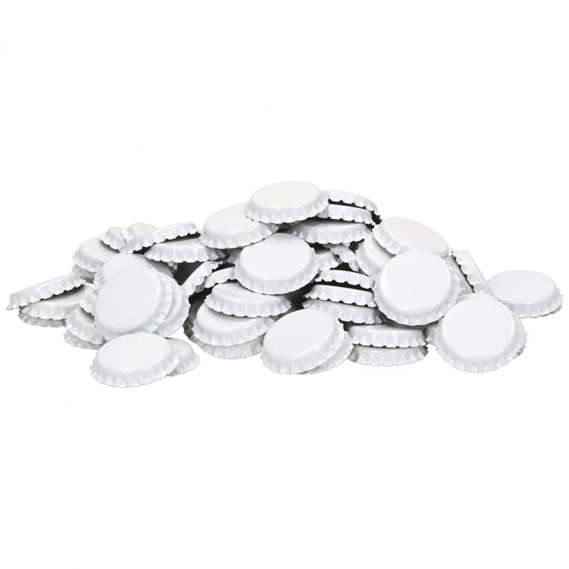 Korunkové uzávery 26 mm biele – 10 000 ks Korunkové uzávery 26 mm biele – 10 000 ks
