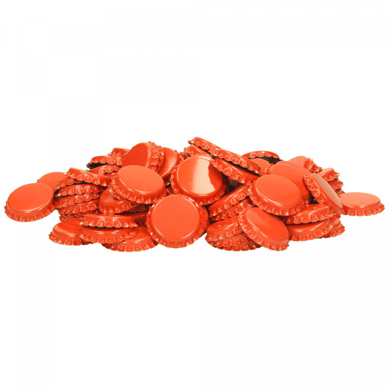 Korunkové uzávery 26 mm oranžové – 10 000 ks Korunkové uzávery 26 mm oranžové – 10 000 ks