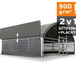 PRÍSTREŠOK PRE ZVIERATÁ 8 M X 8 M 900G/M2