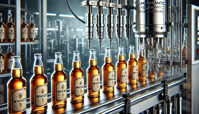 Aké plniace technológie sa používajú pri výrobe destilátov a whisky?